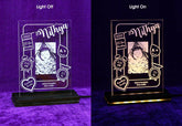 Personalized Baby Birth Details With photo LED Base| First Birthday Gift | Memorable Gift for Kids | - BBD GIFTS